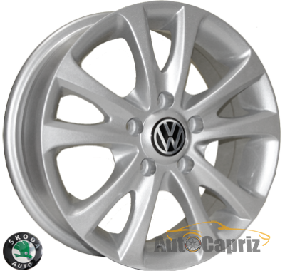Диски Replica Volkswagen Z180 S R15 W6.0 PCD5x100 ET35 DIA57.1     